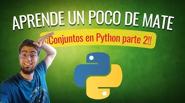 Conjuntos en Python, diferencia, complemento y diferencia simétrica. 💻📚🖥🧮 #python
