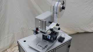 Manual labeler self-adhesive labeling machine for square/flat bottles label applicator