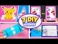 7 DIY простых поделок из бумаги | Бумажные лайфхаки для школы