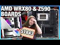 2021 AMD Threadripper WRX80 Motherboards & $1800 Z590 Board for Intel i9-11900K