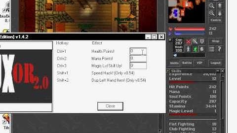 Tibia Mage Skill Hack v1.4.2!
