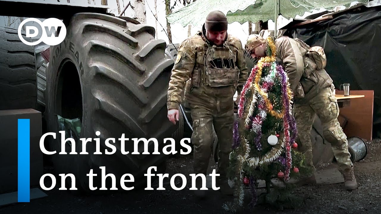Film backdrop image for Ukrainians celebrate Christmas under fire after Russia rejects ceasefire (2022)