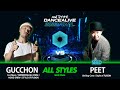 GUCCHON(Co-thkoo) vs PEET(Be Bop Crew)/ ALL STYLES SEMI FINAL／マイナビDANCEALIVE 2023 FINAL