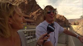 Ron Baker Visits the Hoover Dam! | New York Knicks | MSG Networks