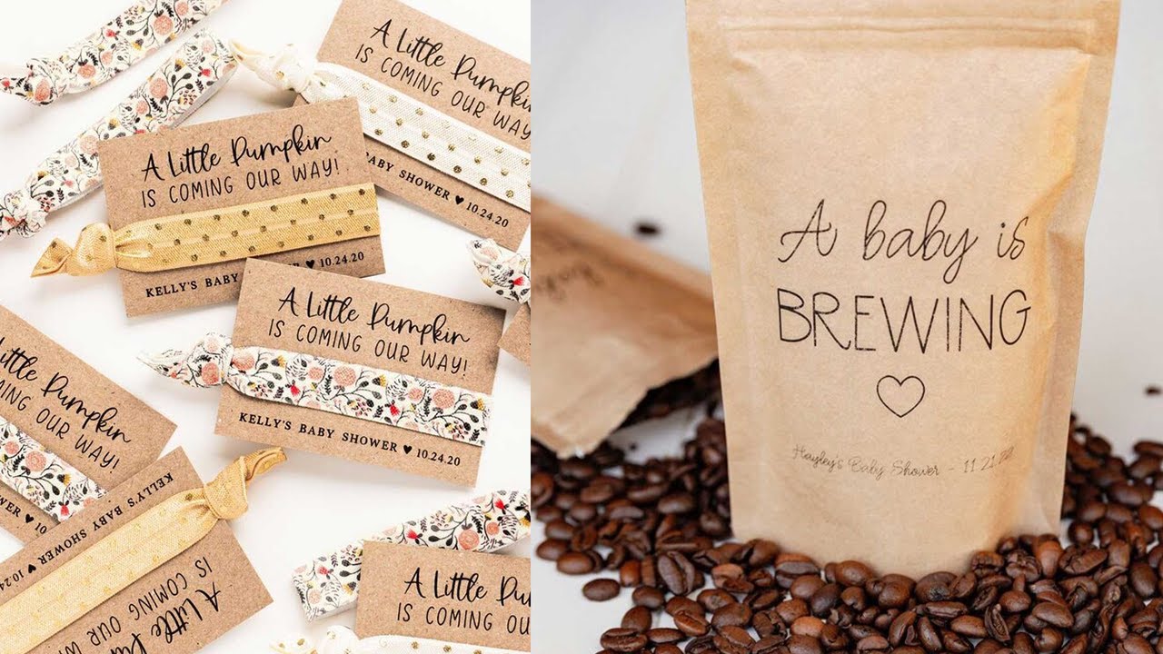 Baby Shower Favors for Girls - YouTube