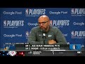 Jason Kidd Postgame Interview | Dallas Mavericks lose to Utah Jazz 99-93