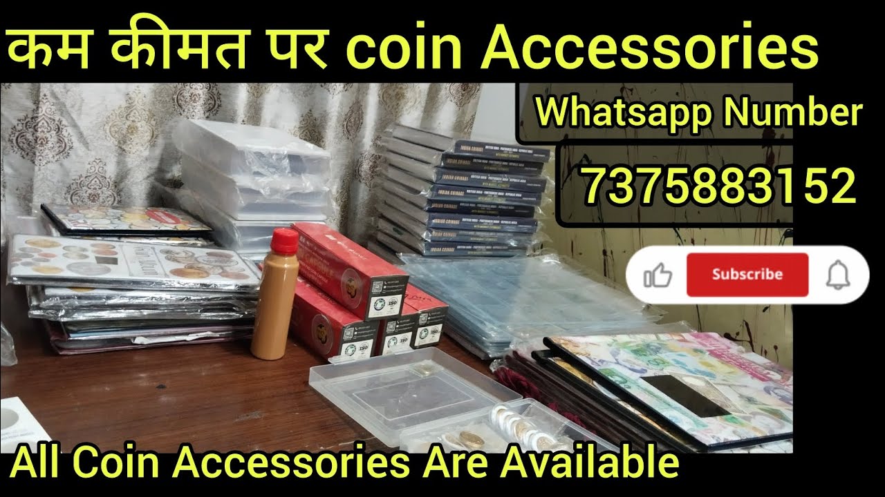 Whatsapp Number 7375883152💥 कम कीमत पर All coin Accessories Available polish, powder Holder, Albums 