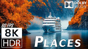 MOST UNBELIEVABLE PLACES – 8K VIDEO ULTRA HD | Dolby Vision HDR | Scenic Relaxation