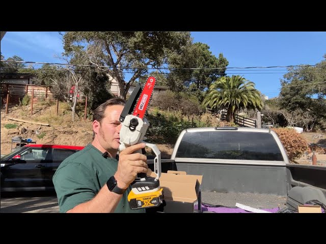 ORBLON 20V 6 INCH BRUSHLESS MINI CHAINSAW — ORBLON - DIY Garden Tools