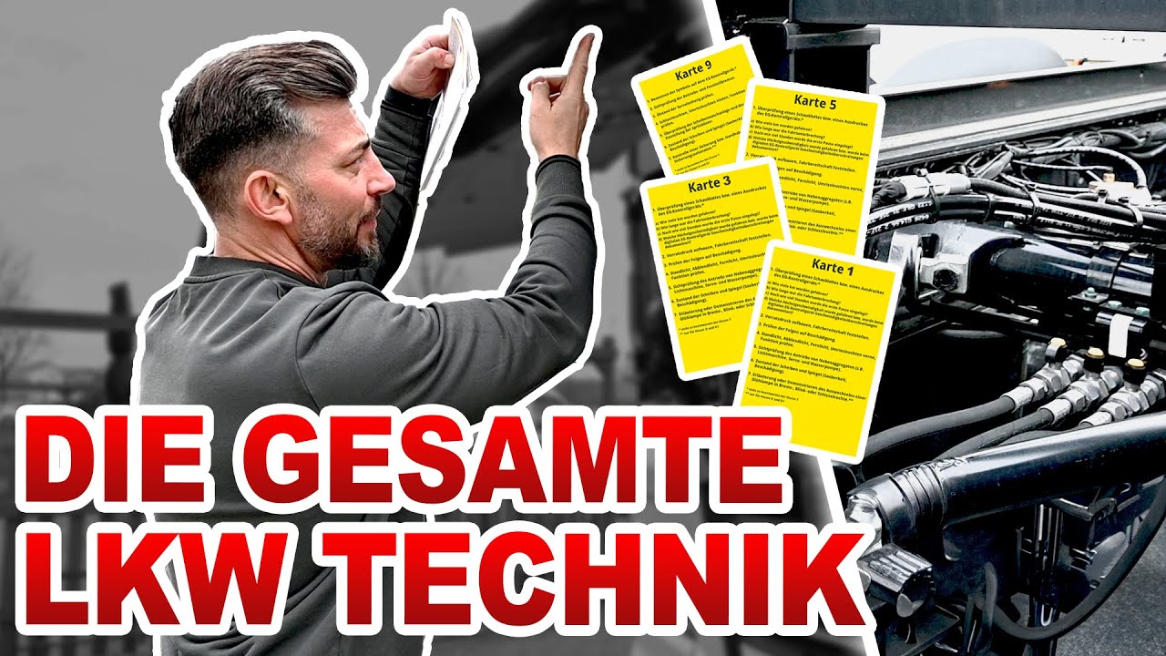 Abfahrtkontrolle LKW l LKW Technik schnell & einfach erklärt! 🚛🛠️📋