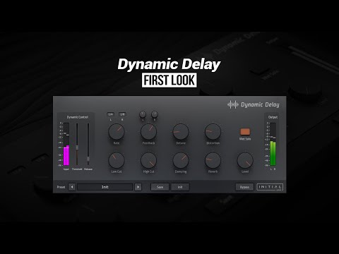 Dynamic Delay Plugin ( VST & AU compatible ) First Look