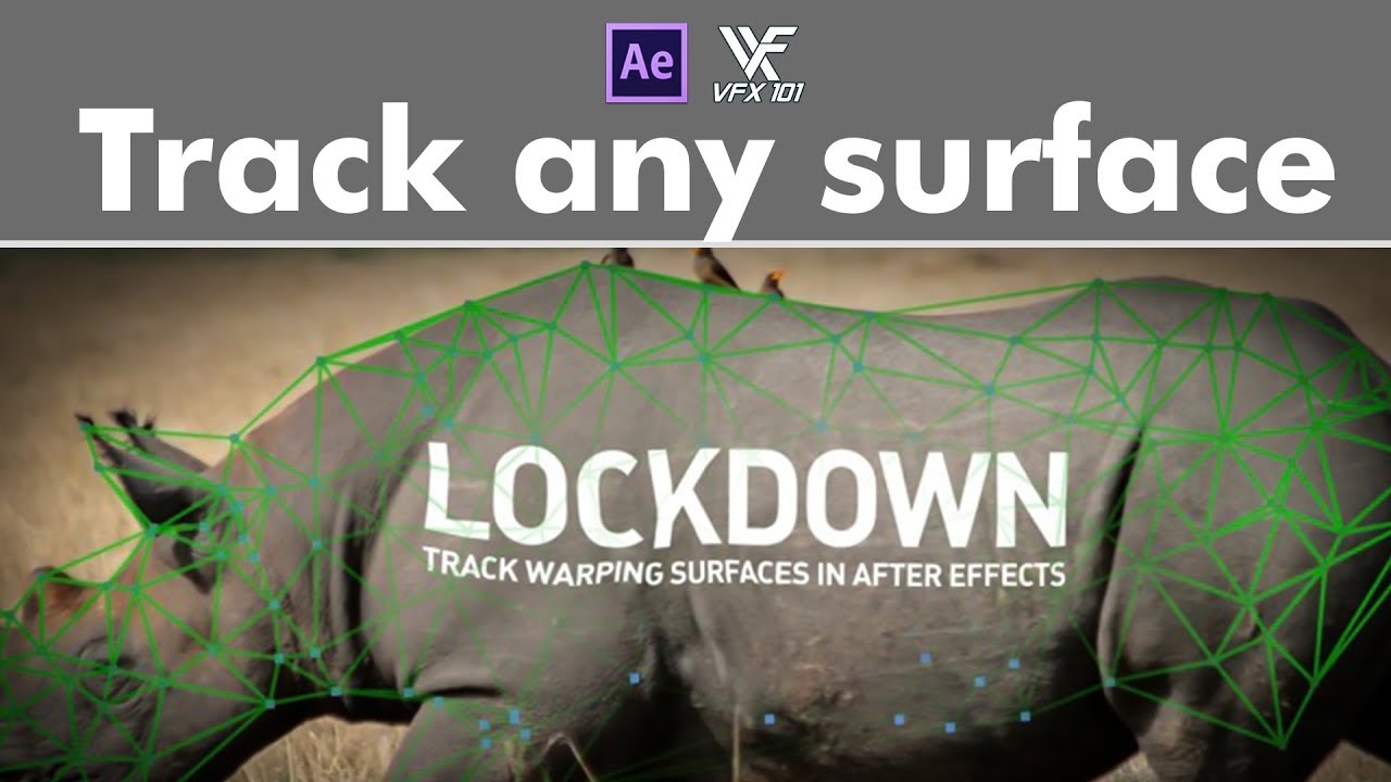 Lockdown for After Effects | After Effect Track Wrap Surface tutorial