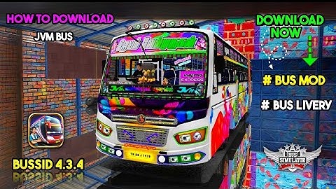 NEW JAYAM 🤩VELMURUGAN BUS🔥 MOD | BUS SIMULATOR INDONESIA | JVM BUS MOD DOWNLOAD BUSSID IN TAMIL