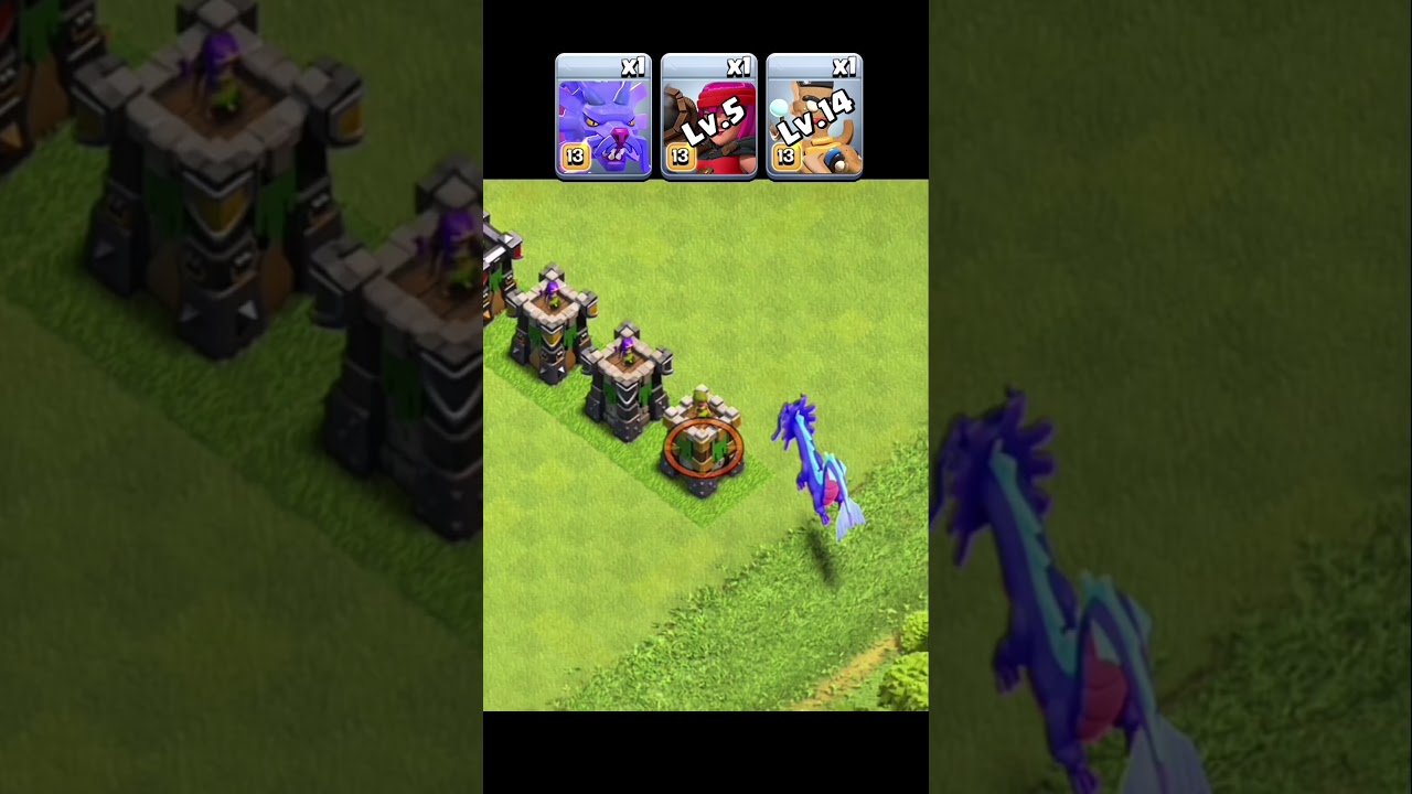 3 Temporary Troops vs Every Level Archer Tower! Clash of Clans