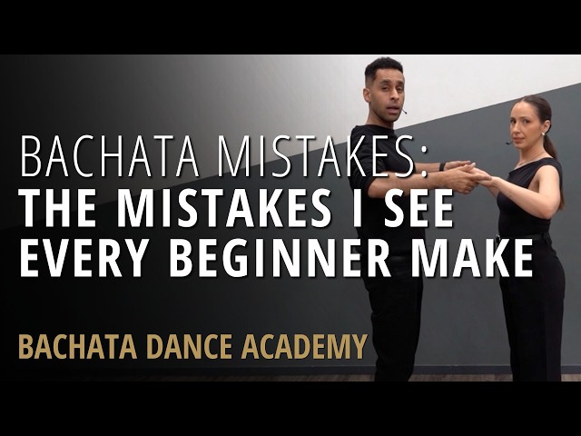 Bachata basics mistakes that beginners don't even realize they're making. In this video I break down the most common beg