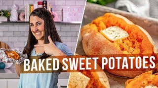 How to Bake Sweet Potatoes