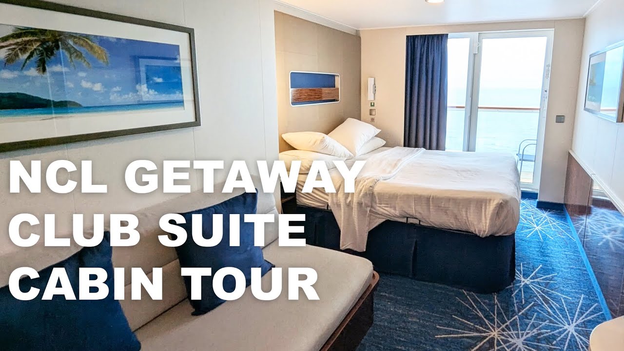 Norwegian Getaway Club Suite: тур по каютам Norwegian Cruise Line