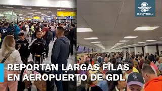 Caos en Aeropuerto de Guadalajara por apagón informático global screenshot 4
