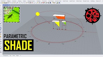 Grasshopper Ladybug (Sunpath Window Shade)