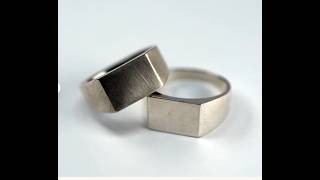 Making a Sterling Silver Signet Ring with tools that cost less that $200