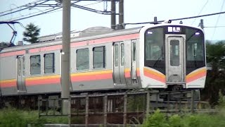 E129系B3編成　信越本線上り448M　新潟→長岡