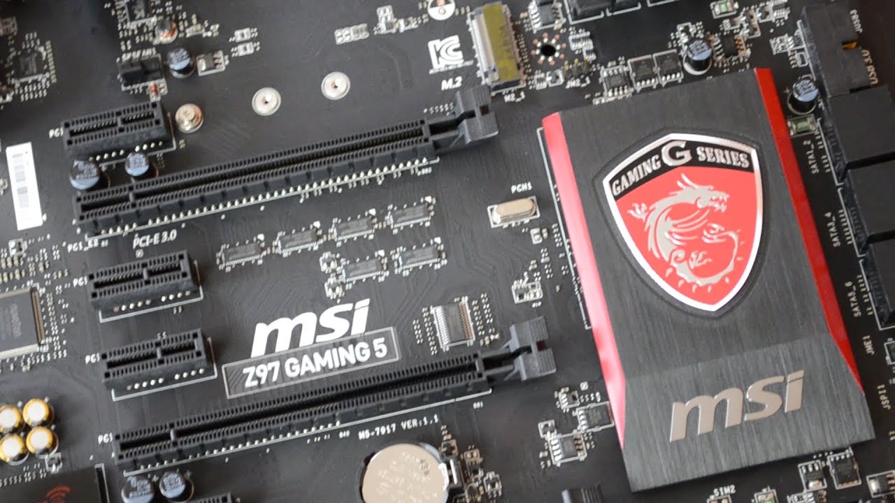 msi Z97 Gaming 5 Motherboard Overview - YouTube