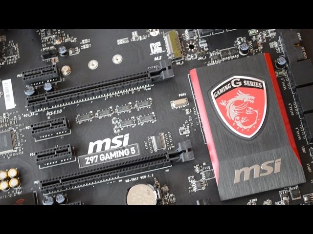 msi Z97 Gaming 5 Motherboard Overview - YouTube