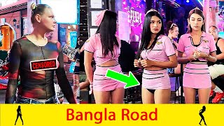 Naked girl in transparent clothes on Bangla Road