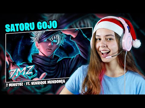 REAGINDO A 7 Minutoz - SATORU GOJO ft. Henrique Mendonça | React da Thai