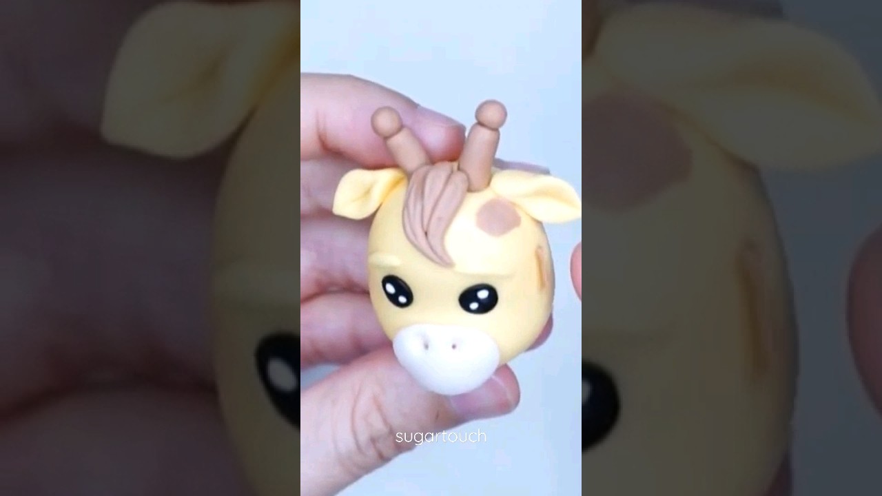 Fondant Giraffe