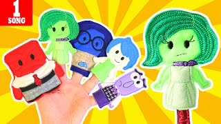 Inside Out Finger Family Song Nursery Rhymes & Songs For Children Finger Family Song Puppet Show