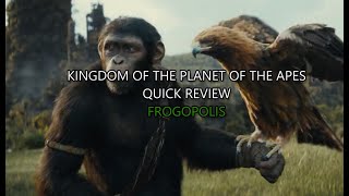 A Quick Review Of: The Kingdom Of The Planet Of The Apes (No Spoilers)