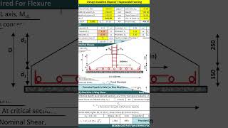 Sloped Footing Design