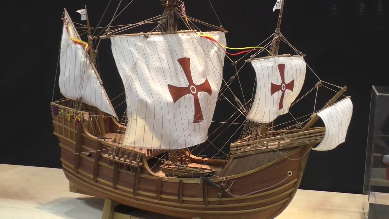 サンタマリア号 1/50 Santa María ：全日本模型ホビーショー2017