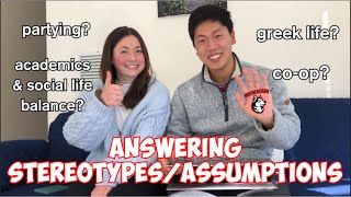 Reading Assumptions/Stereotypes about Northeastern University