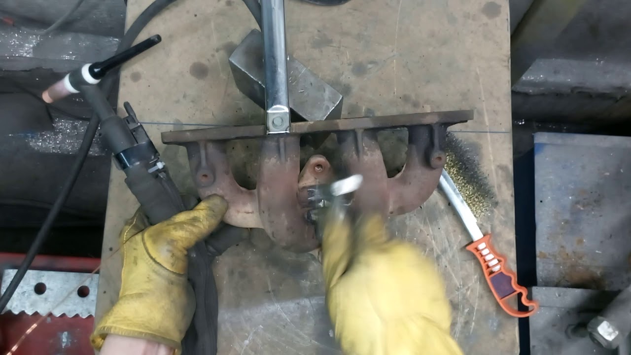 TIG Сварка выхлопного коллектора. г. Липецк - YouTube