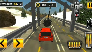 Deadly Race ( Speed Car Bumps Challenge ) Android Gameplay