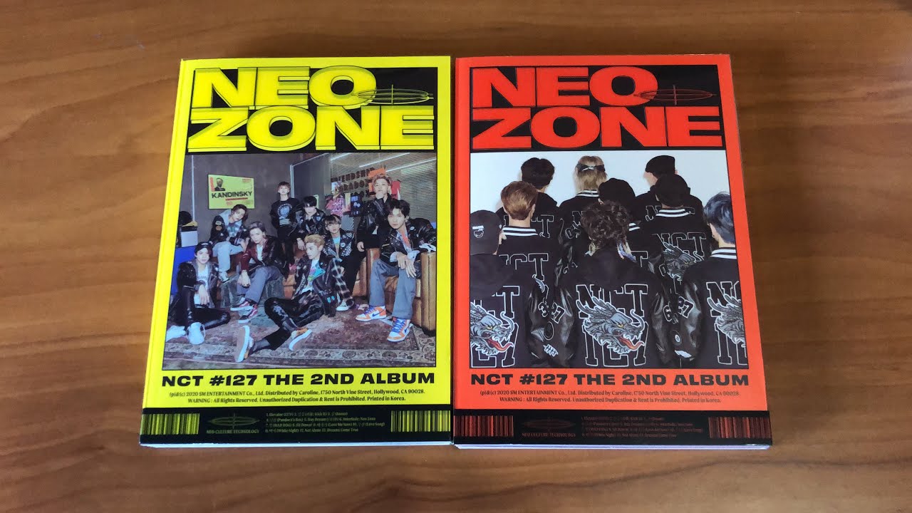 Unboxing NCT 127 2nd Full Length Album NEO ZONE - YouTube