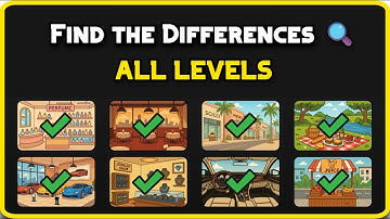 FIND THE DIFFERENCES Walkthrough (All Levels) Roblox