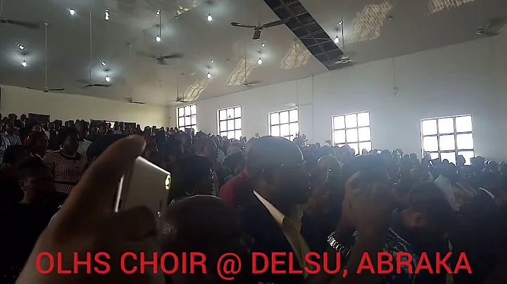 The Girls School Choir @ DELSU Abraka. Hallelujah Chorus.