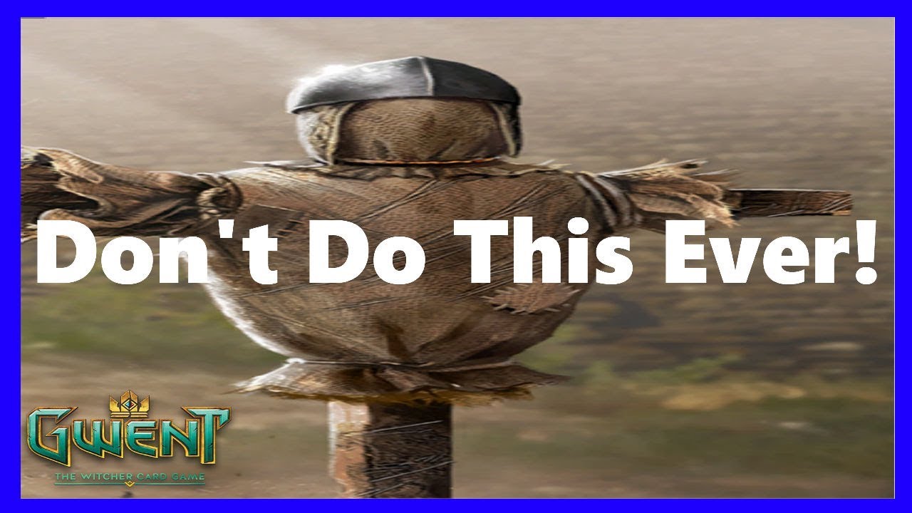 Gwent DO NOT DO THIS EVER! + Amazing Decoy Card Comeback [Northern