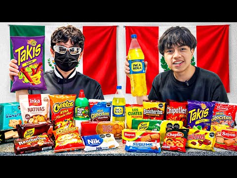 DULCES MEXICANOS VS DULCES PERUANOS @ederstxYT 😱