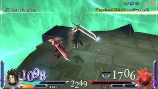 Dissidia Zack vs Cloud
