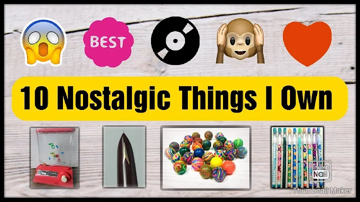 10 Nostalgic Things I Own || Stationery Items & Mo...