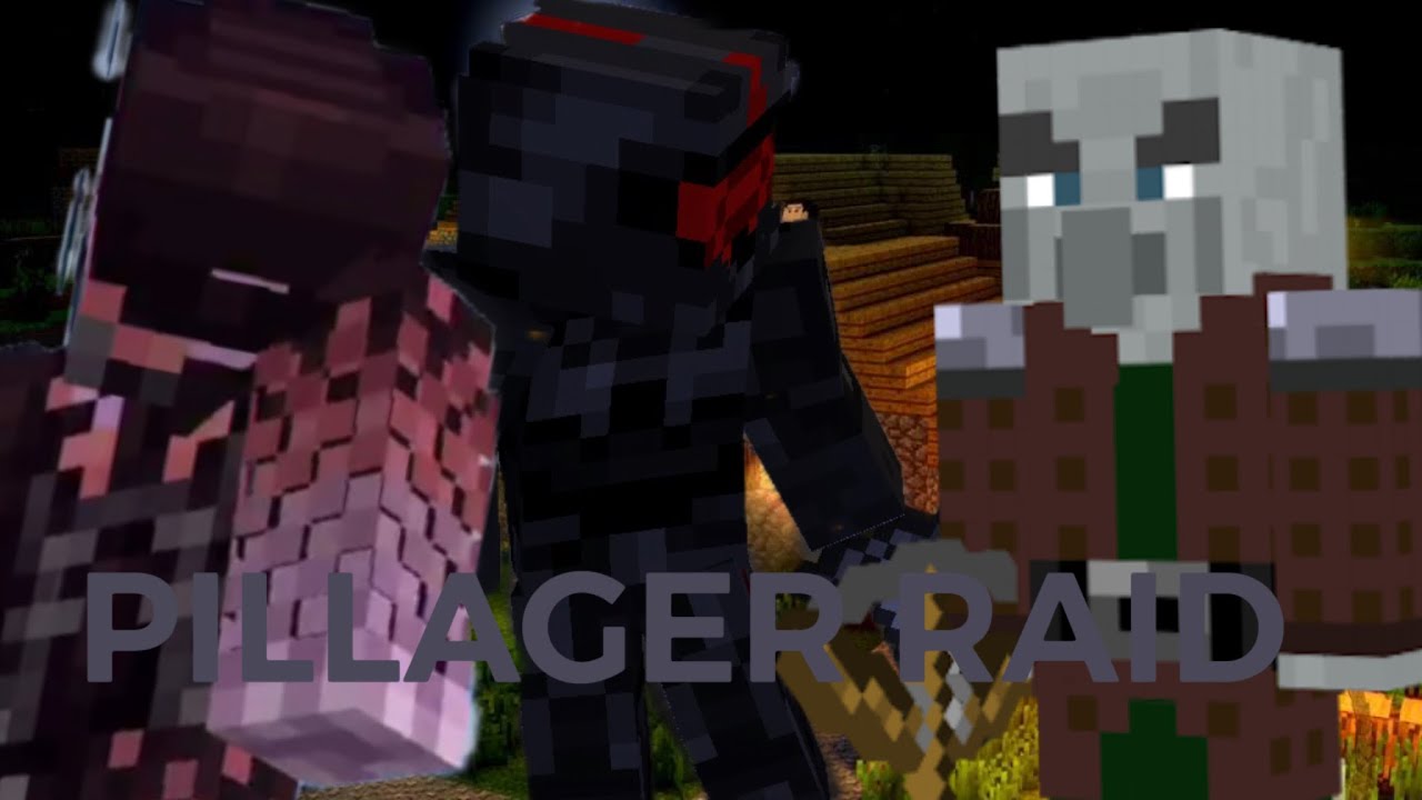 MINECRAFT PE PILLAGER RAID CONCEPT - YouTube