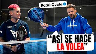RODRI OVIDE ME ENSEÑA EL SECRETO DE LA VOLEA PERFECTA - Pádel & Técnica de Golpeo