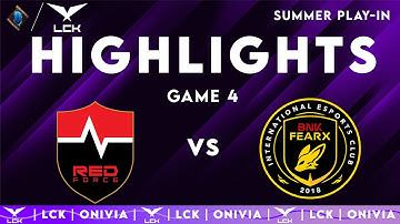 NS vs BFX Highlights Game 4 | LCK Play-Ins 2025 | NS RedForce vs BNK FEARX