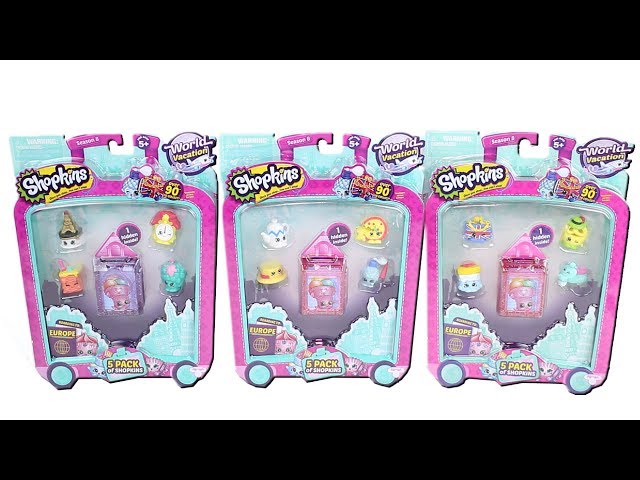  Shopkins World Vacation (Europe) -12 Pack : Toys & Games