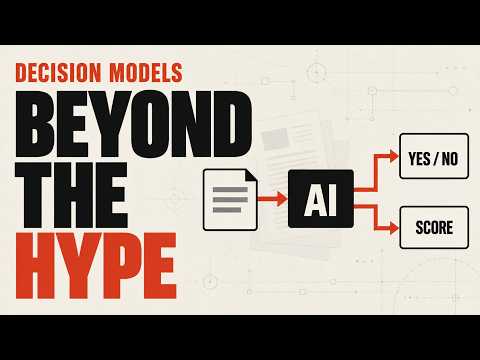 Decision Models Explained: Beyond the Hype