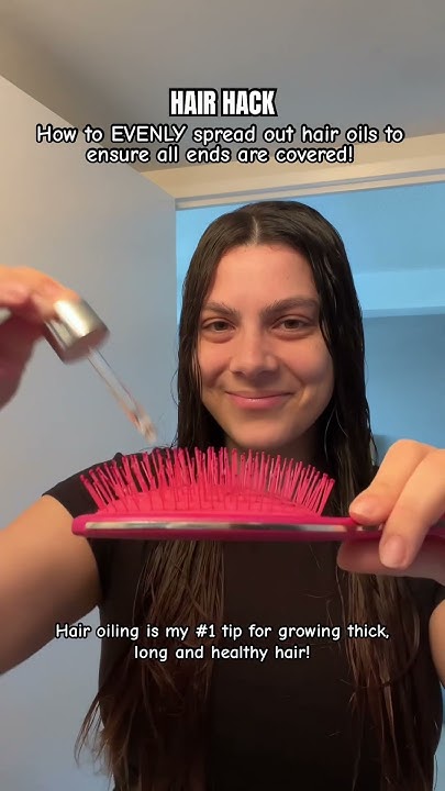  Hair oiling is so beneficial for scalp care AND managing/ healing your ...